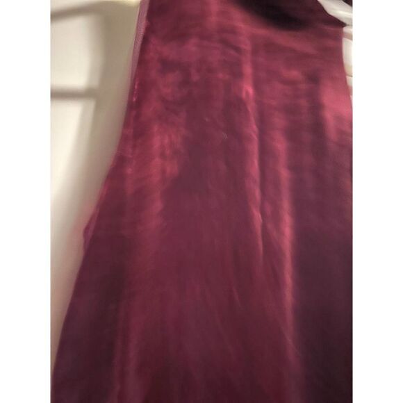 Aritzia Wilfred with Silk Burgundy Poncet Dress NWT Sz. XS - Picture 4 of 9